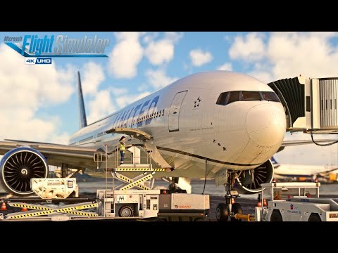San Francisco (KSFO) to Munich (EDDM) | Boeing 777 | MSFS 2020 Live Flight
