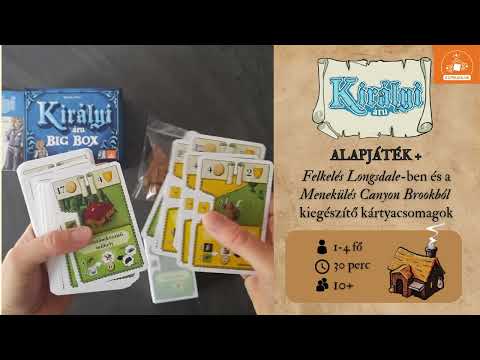 Királyi Áru  kártyajáték youtube - CompayaBoardGame