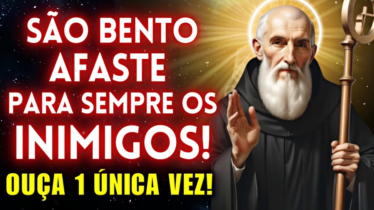 SÃO BENTO, CONTRA TUDO QUE ATRASA SUA VIDA! Oração de São Bento
