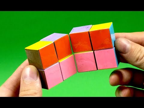 How To Make An INFINITY CUBE Out Of Paper!