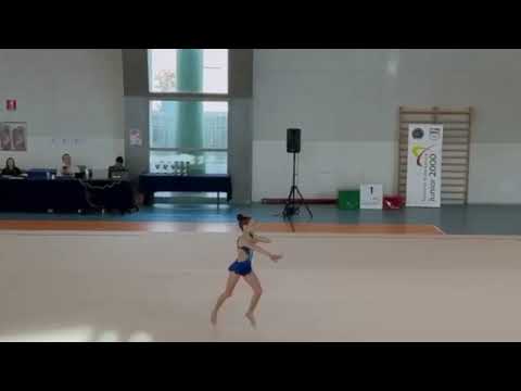 ALESSIA   Winter Club GRP SQ 1 Silver LB1 ALLIEVE #rhythmicgymnastics #ritmica #ritmica