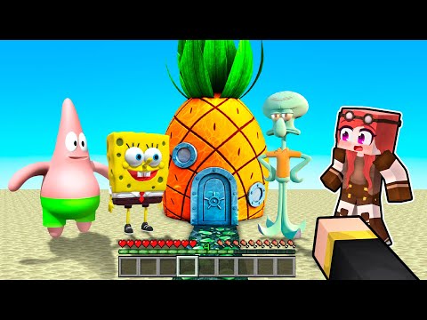 SONO ENTRATO NEL VERO MONDO DI SPONGEBOB! - MINECRAFT