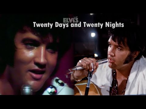 ELVIS PRESLEY - Twenty Days and Twenty Nights  (Rehearsal July 1970 & Las Vegas - August 1970) 4K