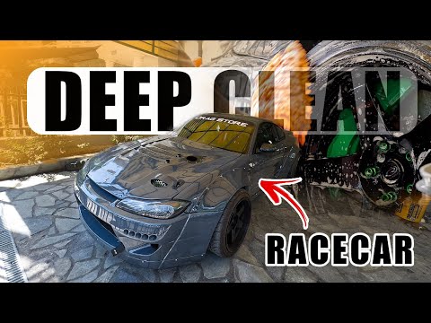 Detailing A RACECAR - Nissan Silvia S15 Rocket Bunny - Auto Detailing