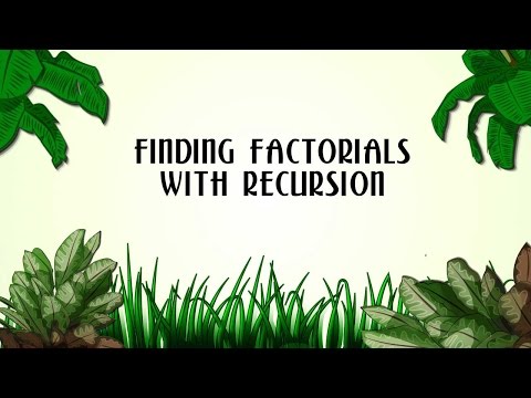 Recursion Factorial Example