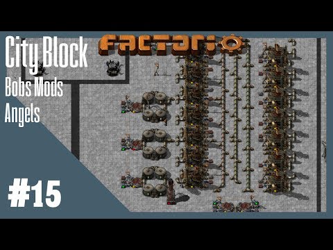 Factorio - City Block - Episode 15 - Rail system design