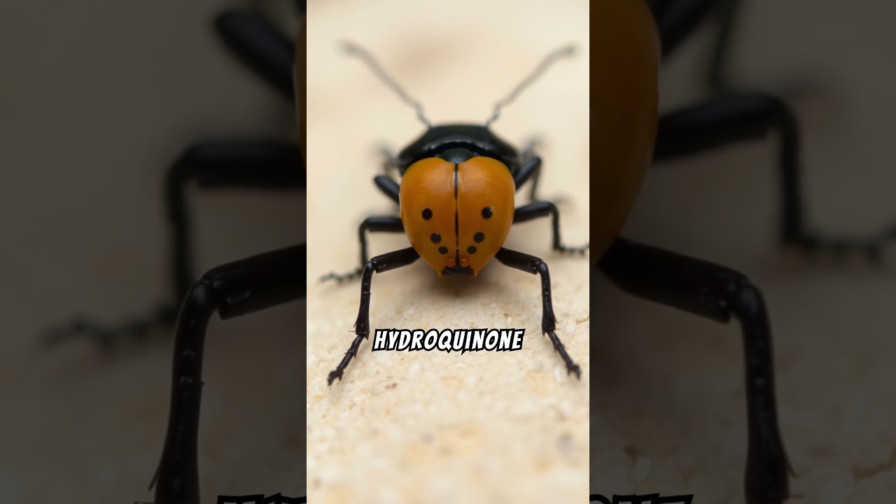 The Bombardier Beetle: Nature's Explosive Chemist! 🔥🪲