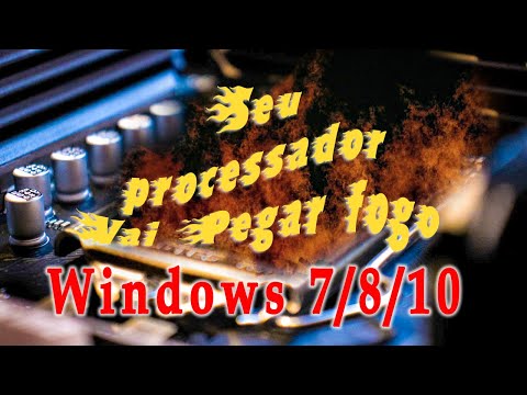 Como diminuir a temperatura do processador Windows 7 / 8 / 10