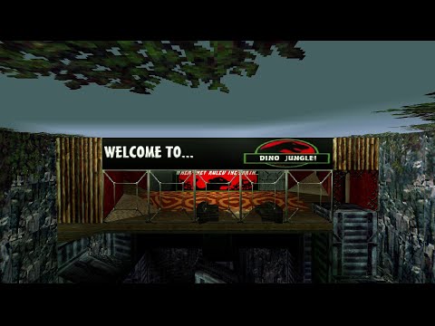 TR4 Custom Level: Dino Jungle