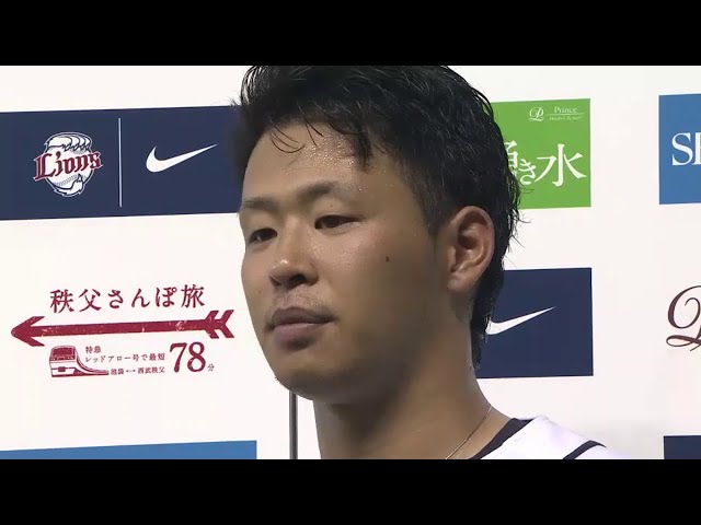 ライオンズ斉藤選手・浅村選手ヒーローインタビュー 2014/7/23 L-E