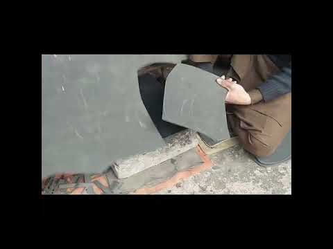, title : 'How to make Men's Leather Sandals from Busted Aircraft Tire | Part 1 #youtubeshorts'