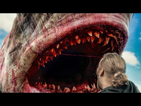 Megalodon Jumps Out Of Water Scene - We Killed the Meg! - The Meg (2018) Movie Clip