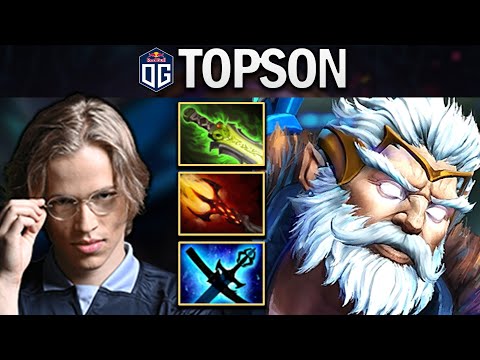 OG.TOPSON ZEUS WITH DAGON 5 - DOTA 2 7.27 GAMEPLAY