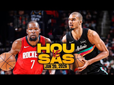 San Antonio Spurs vs Houston Rockets Full Game Highlights | Jan 20, 2026 | FreeDawkins