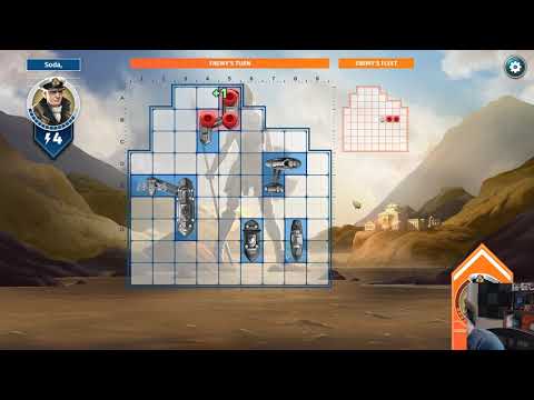 Jerma985 - Ludwig instantly destroys 3 ships in his first move