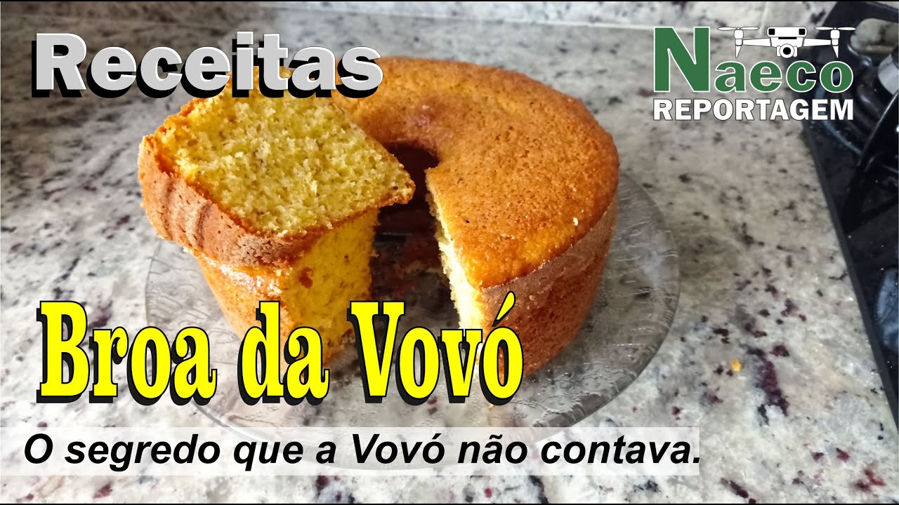 Broa de Fubá da Vovó