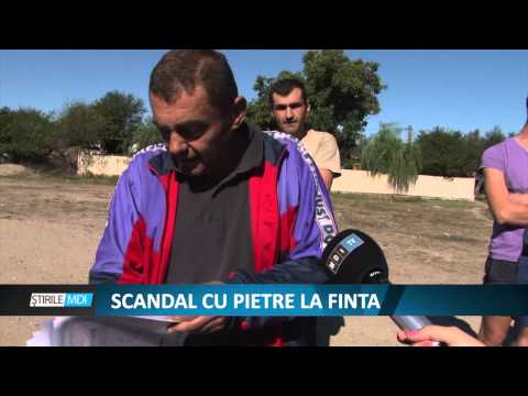 SCANDAL CU PIETRE LA FINTA - MDI TV