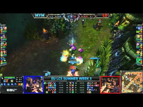 Meet Your Makers (MYM) vs LemonDogs (LD) || EU LCS Summer 2013 W3D2 || Full Game HD