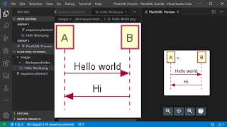 Using PlantUML in VSCode