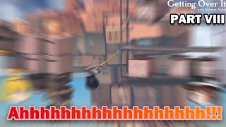 【Getting Over It with Bennett Foddy実況】Part8：先に進みたい！でもいけない！そろそろあの手を使うしか…！【ゆっくり実況】