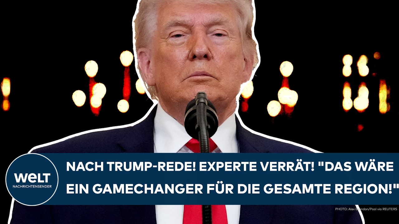 IRAN-KRIEG: Erkenntnis der Trump-Rede? Experte verrät! "Dass die nächsten Wochen sehr hart werden!"