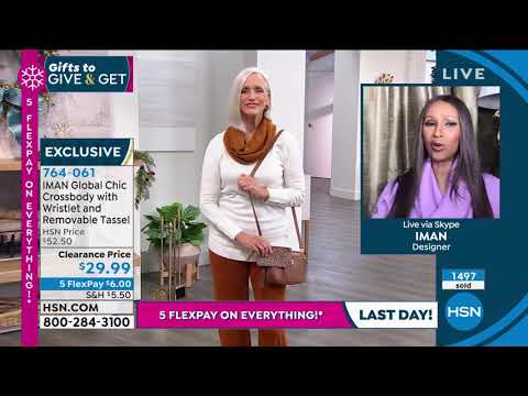 HSN | IMAN Global Chic Fashions 10.24.2021 - 05 PM