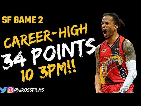 Chris Ross Full CAREER-HiGH Highlights vs. ROS | SF G2 | 34 PTS, 10 3PM!!