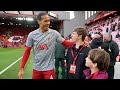 Virgil van Dijk & Cadbury UK help one lucky young fan!
