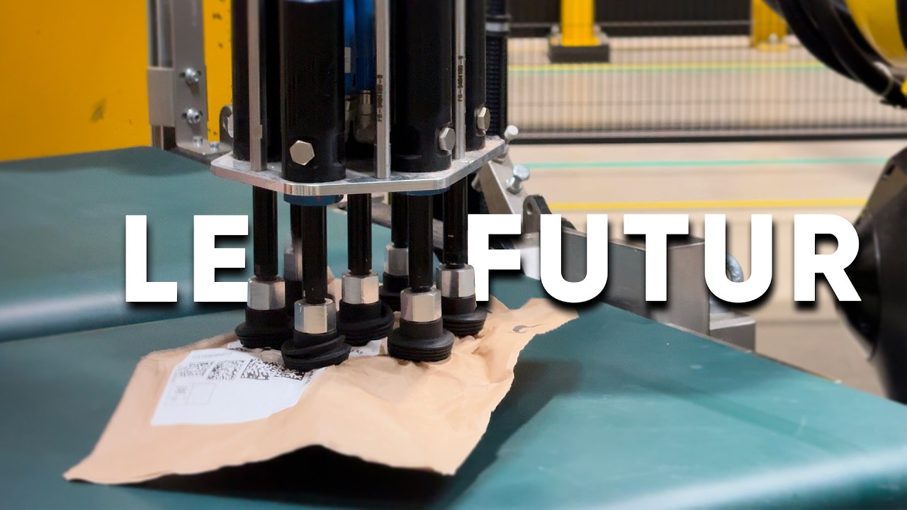 On a vu le FUTUR D'AMAZON (et il y a plein de ROBOTS dedans)