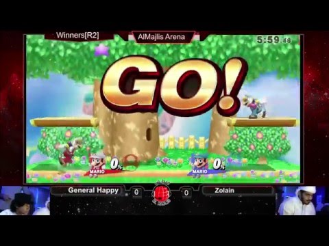 SSB4 Spring 2016 Major: Zolain (Mario) vs G. Happy (Mario, Samus) - WR2