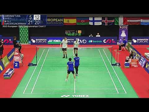 Match Point - Amri / Maftuha vs Søndergaard / Norrman - XD, SF - ECC 2023