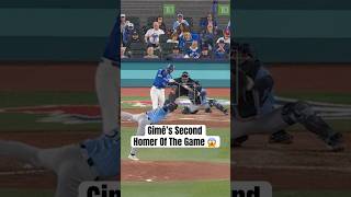 Andrés Giménez drives his 2ND home run of the game ???? #MLB #BlueJays