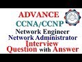 ADVANCE CCNA CCNP INTERVIEW QUESTION WITH ANSWER