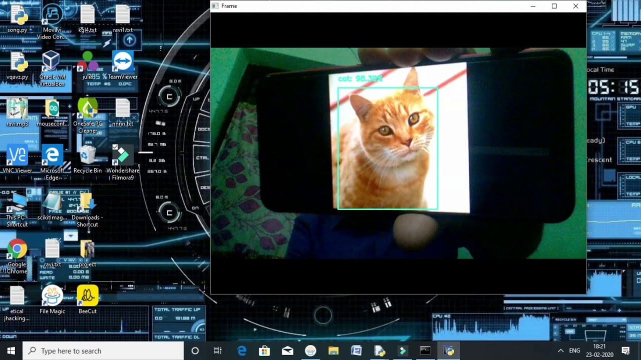 Real time object detection