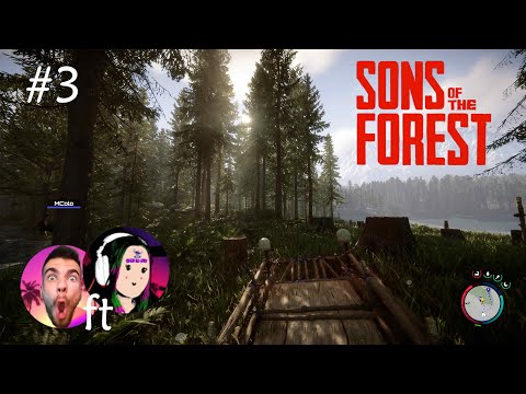 MINECRAFT OUUUUUUU ???? | GabiEnJeu | Sons of the Forest | Ep3