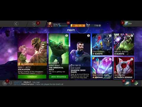Marvel contest of champions:deadpool vs punisher