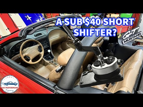 Installing the cheapest SHORT THROW SHIFTER into my SN95 Mustang I could find! MAGQOO