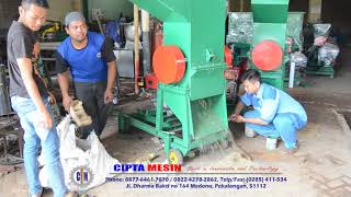 Mesin Pencacah Plastik 100 Kg Portable / Plastic Crusher - CIPTA MESIN PEKALONGAN