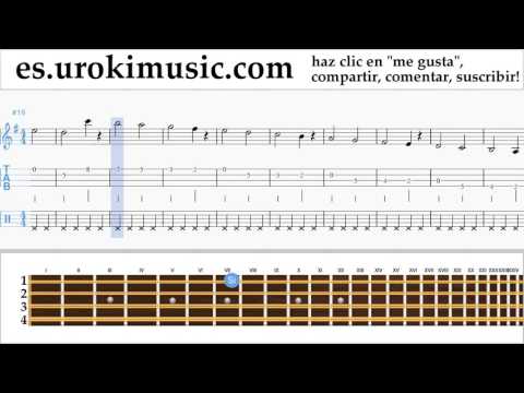 Como Tocar Mandolina Passenger - Let Her Go Tablatura Parte#1 ejercicios um-i927