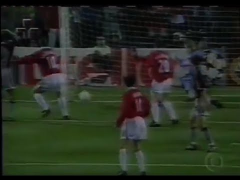 MANCHESTER UNITED 2x1 BAYERN DE MUNIQUE - Liga dos Campeões 1998/1999 - Decisão (Gols) - Globo