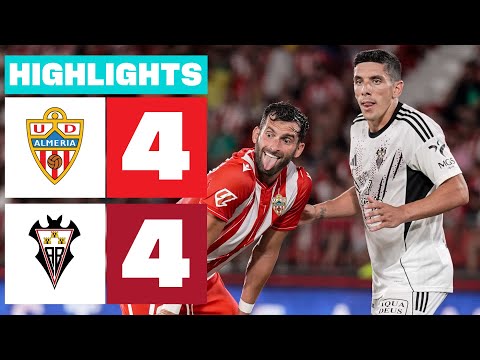 UD ALMERÍA 4 - 4 ALBACETE BP | RESUMEN LALIGA HYPERMOTION