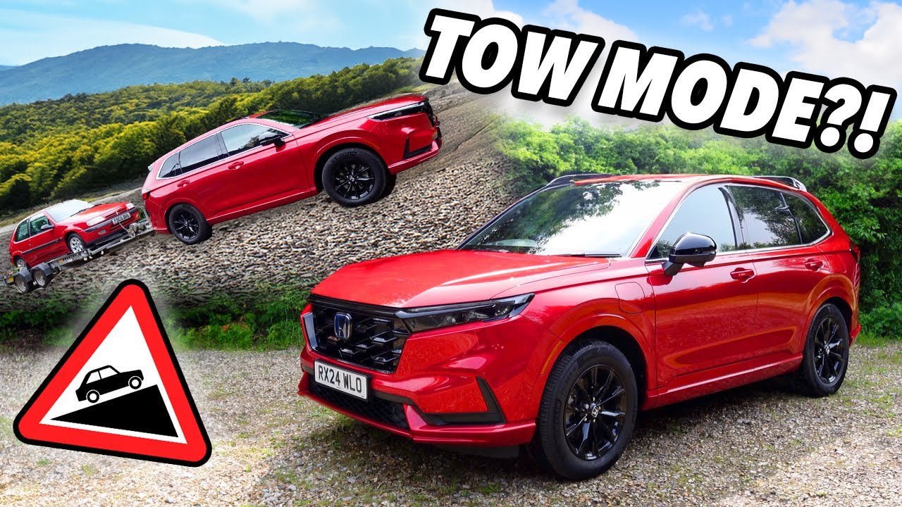NEW HONDA CR-V PHEV Plug-In Hybrid REVIEW & TOWING ...