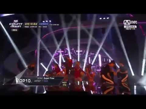 140918 T-ARA (티아라) - Sugar Free Vostfr + Kara