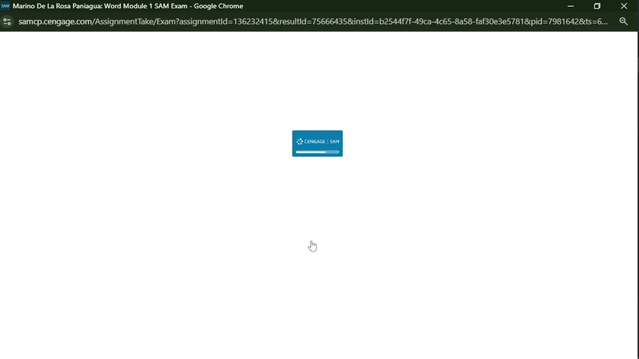 Word Module 1 SAM Exam