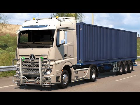 Mercedes Actros MP4 edit by Alex v1.6 | Euro Truck Simulator 2 Mod [ETS2 1.37]
