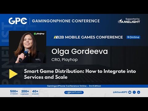 Smart Game Distribution: How To Integrate Into Services And Scale | GPC Online 3rd Edition