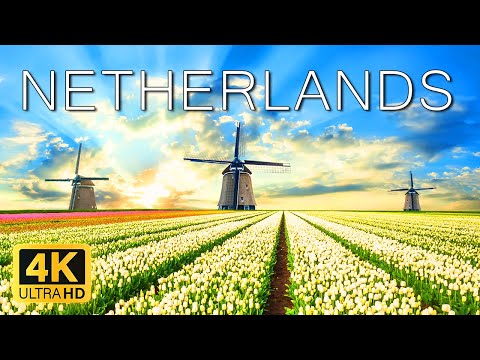 TRAVEL AROUND NETHERLANDS (4K UHD) - Relaxing Music With Beautiful Nature Videos (4K Video Ultra HD)