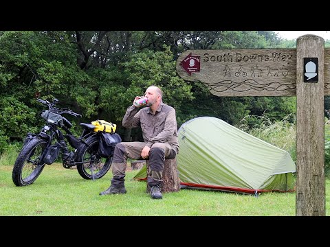 I Rode 100 Electric Miles on the SDW - Thunderstorms, Camping & Getting lost