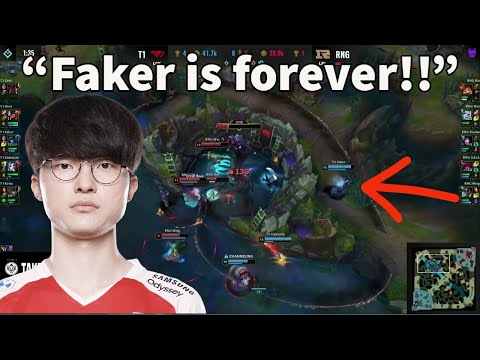 Faker Shows His Class With This Teamfight Set Up Against RNG In MSI Finals!!