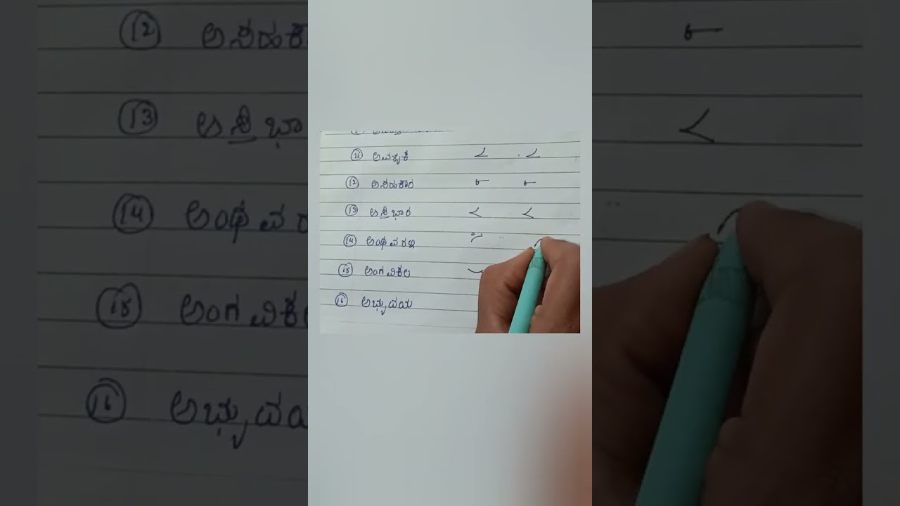 kannada stenography